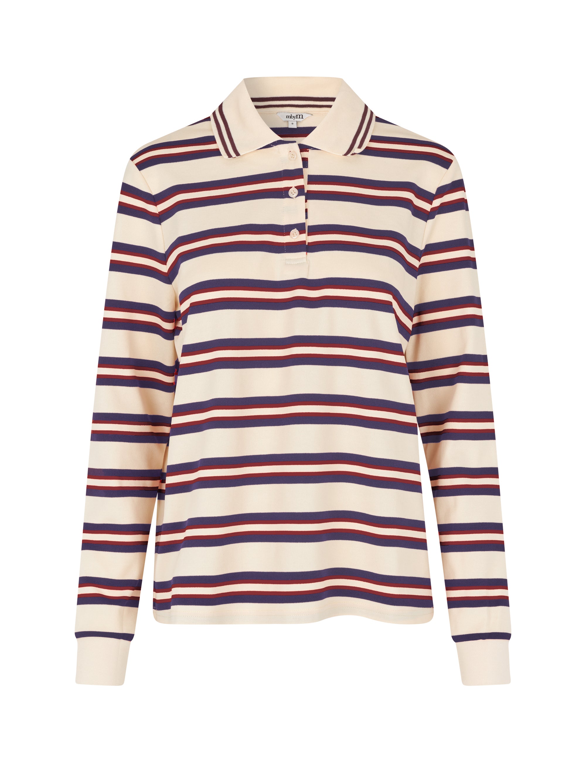Polla-M_Navy Bordeaux Stripe_Packshot_0