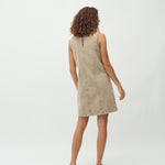 Tamita-M_Beige Washed Denim_Model_1