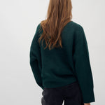 Gillian_Jungle Green Melange_Model_2