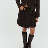 Keya-M_Brown Black Twill_Model_1