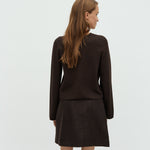 Keya-M_Brown Black Twill_Model_3