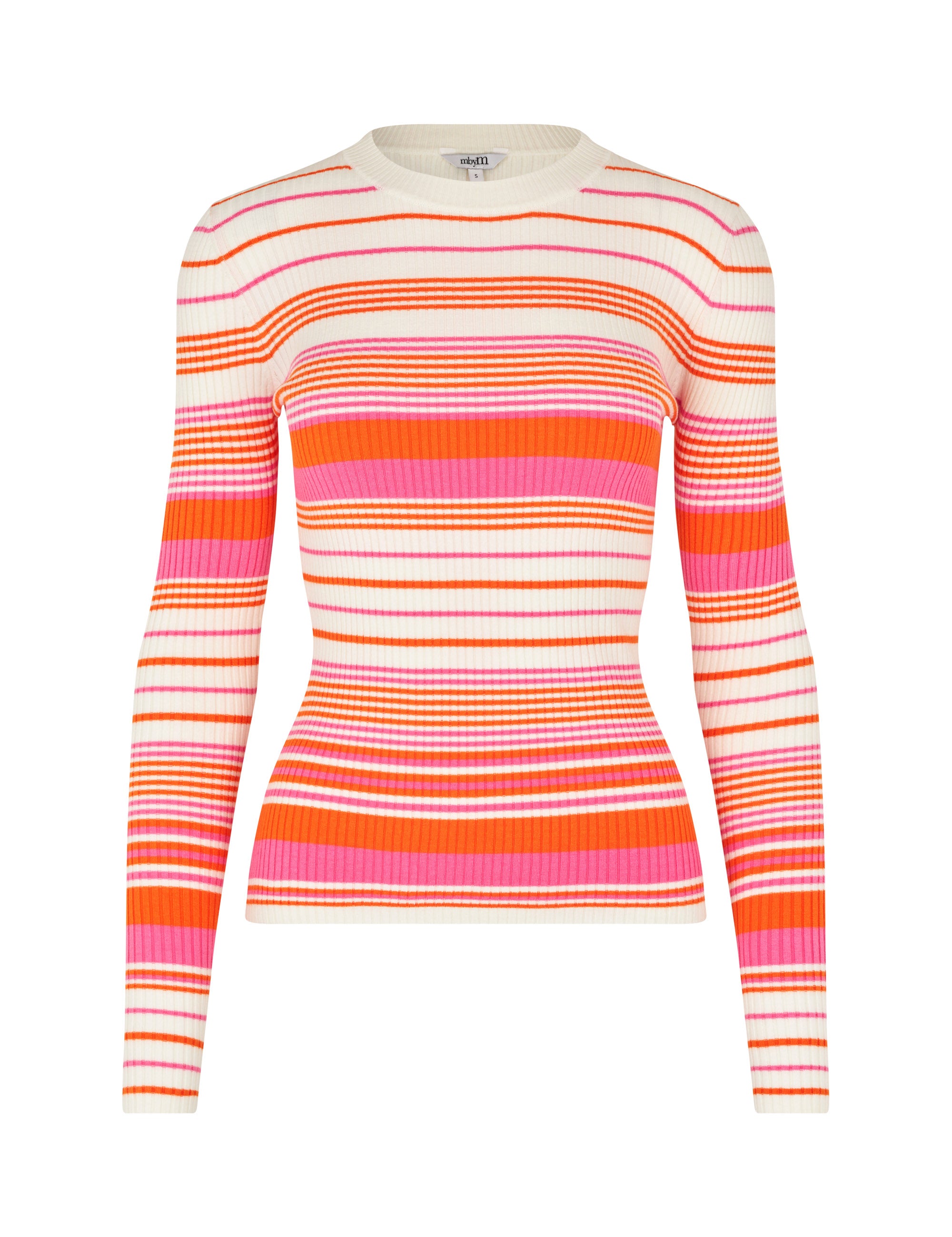 Turbanova-M_Orange Pink Stripe_Packshot_0