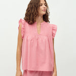 Gemala-M_Pink Red Stripe_Model_1