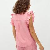 Gemala-M_Pink Red Stripe_Model_2