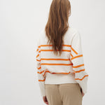 Gillian-M_Sugar Orange Peel Stripe_Model_2