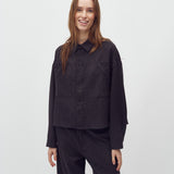 Levya-M_Midnight Navy Melange_Model_1