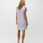 Gemala Long-M_Lillac Sugar Stripe_Model_1