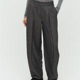 Leontina-M_Grey Pinestripe_Model_2