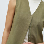 Flavina-M_Dusty Olive Melange_Model_2