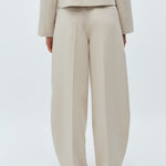 Bodil-M_Spring Brown Melange_Model_2