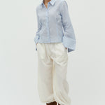 Kalanna-M_Light Blue White Stripe_Model_3