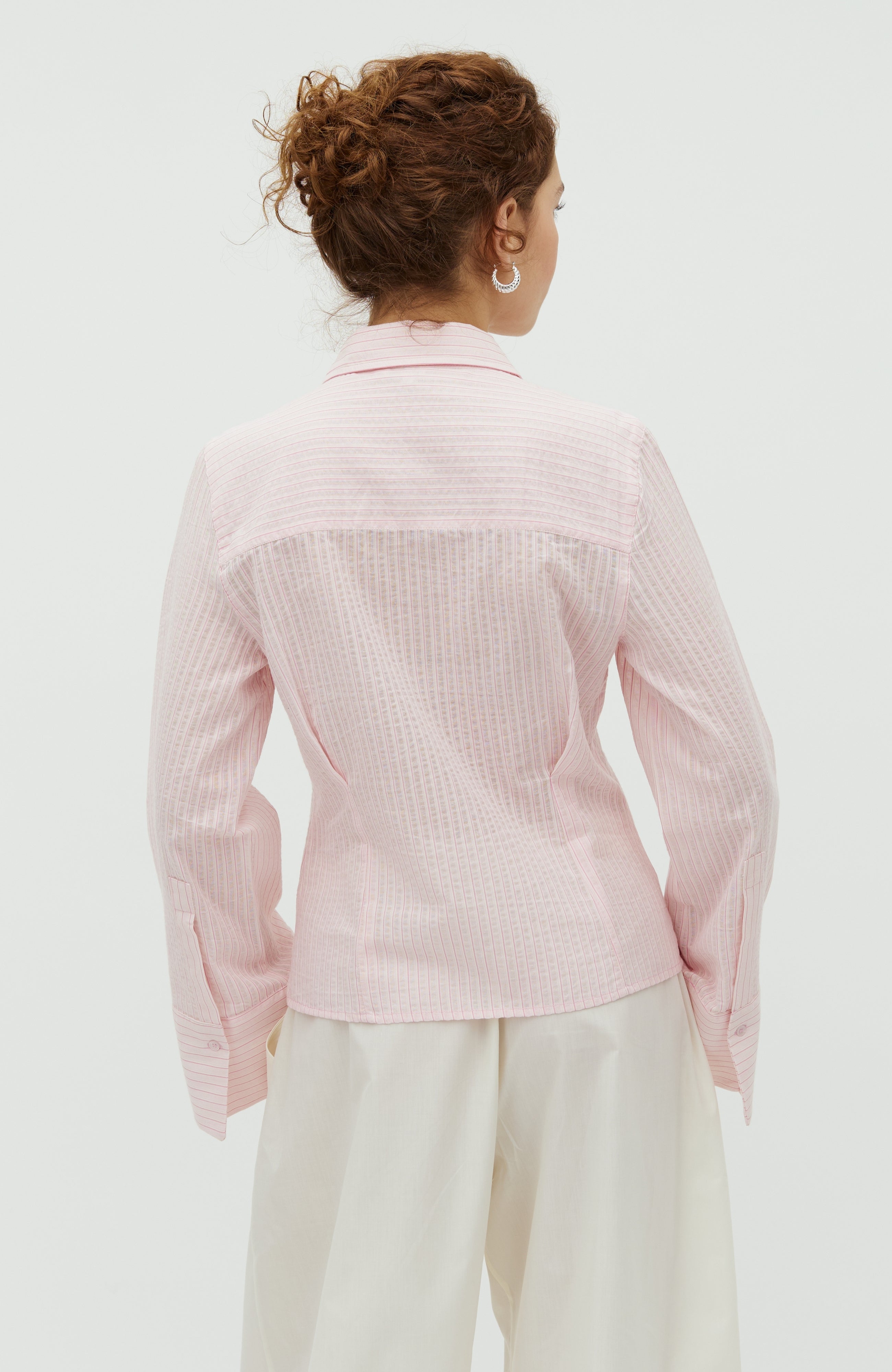 Kalanna-M_Pale Pink Stripe_Model_2