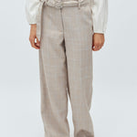 Clementa-M_Beige Check_Model_1