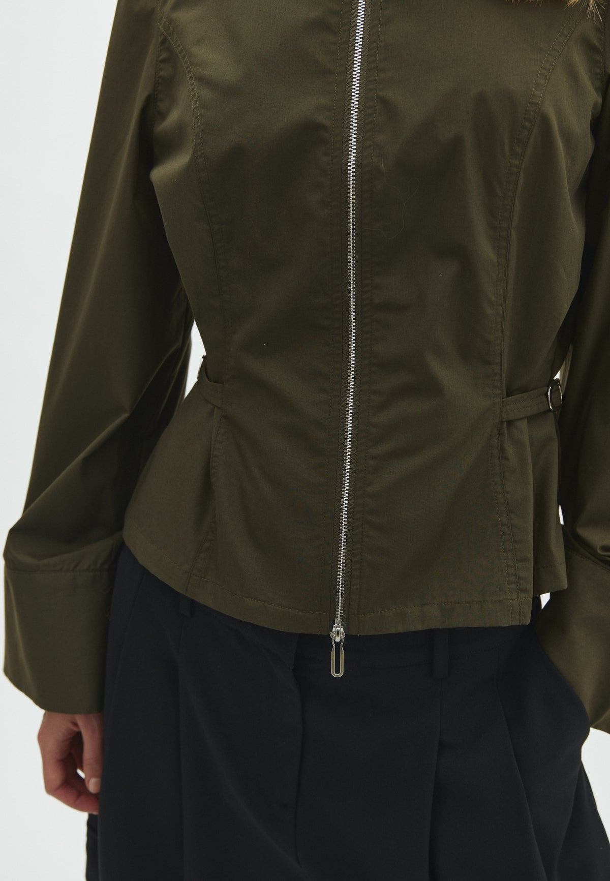 Anoul LS-M_Dark Olive_Model_1