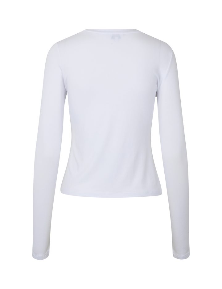 Christina-M Basic Top - Optical White