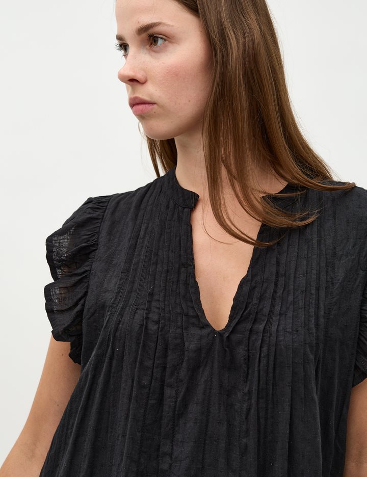 Gemala Long-M Kleid - Schwarz