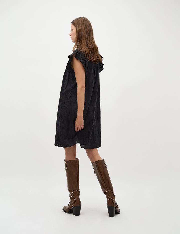 Gemala Long-M Kleid - Schwarz
