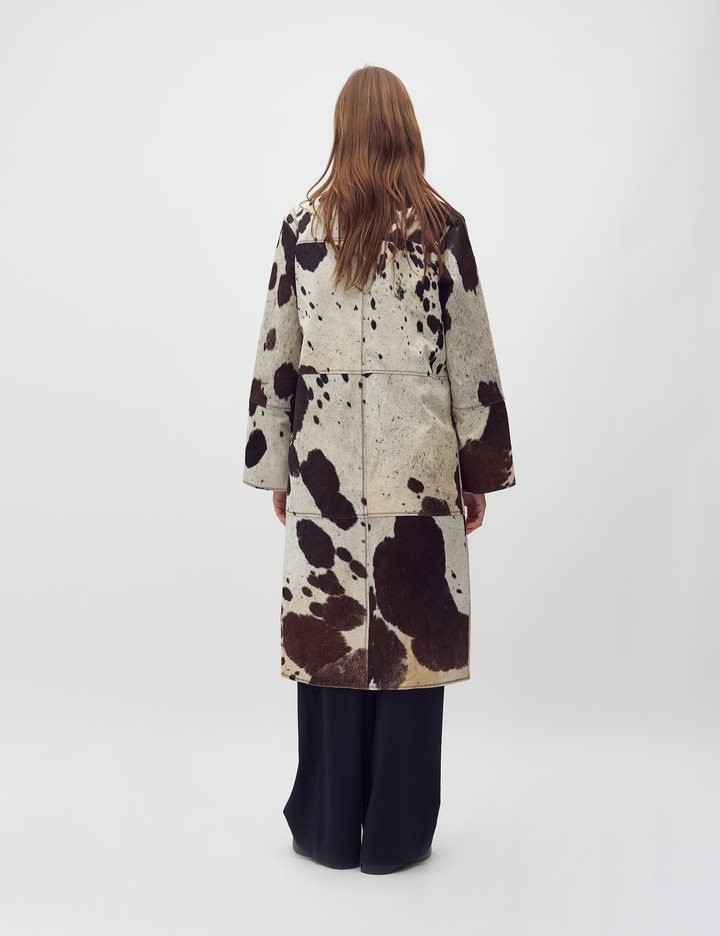 Josse-M Leather Jacke - Print
