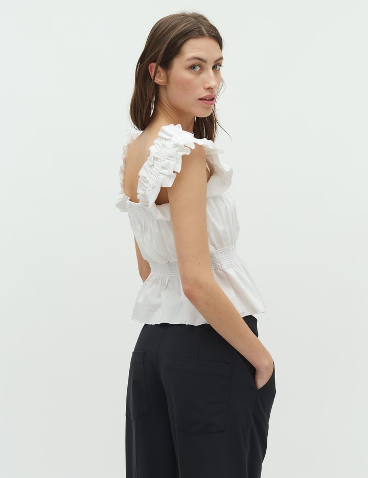 Sania-M Top - Weiss